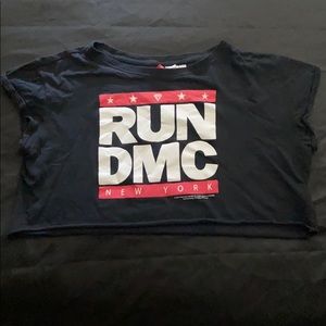 RUN DMC Crop Top